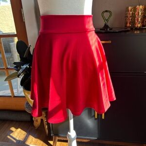 Red Women's Skirt